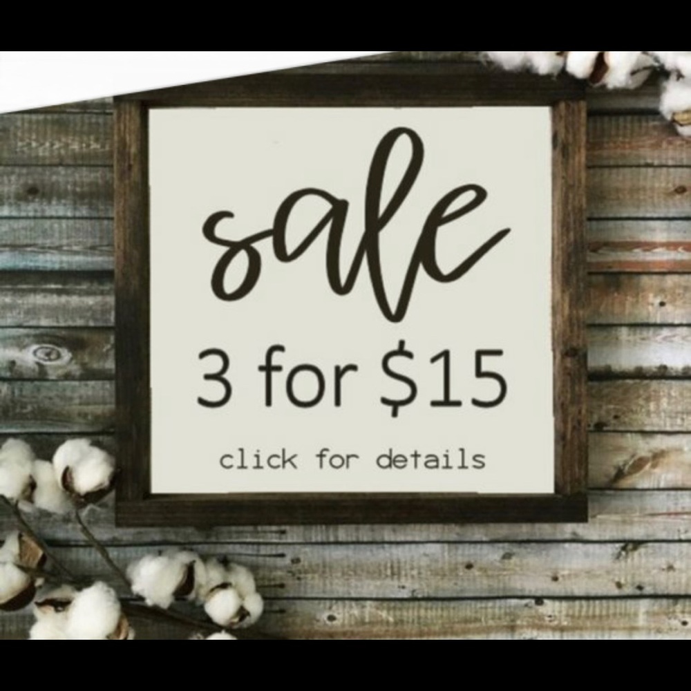 ✨✨🌺🌺🌺🌺🌺3/$15 SALE🌺🌺🌺🌺🌺✨✨